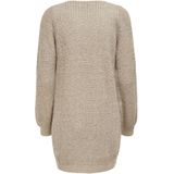 ONLY Jdywhitney Megan L/S KNT Noos Bootjurk voor dames, cement/detail: w Black Ply
