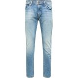 Selected Homme Heren Jeans Broeken SLH175-SLIM LEON 6290 slim Fit Blauw Volwassenen