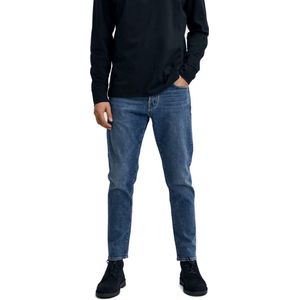 Selected Homme Heren Jeans Broeken SLH172-SLIMTAPE TOBY 3070 slim Fit Blauw Volwassenen