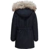 KIDS ONLY - Parka - Groen - Polyester - Afneembare Capuchon