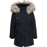 KIDS ONLY - Parka - Groen - Polyester - Afneembare Capuchon