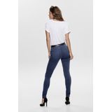 Jeans - Dark Blue Denim - Skinny Fit - Knoop en Ritssluiting