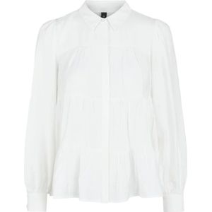 Overhemd - Wit - 87% Lenzing™ Ecovero™-viscose, 13% Nylon