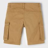 NAME IT - Cargo Short - Kastanje Kleur - Katoen