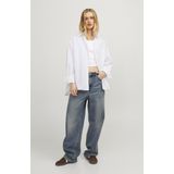 Jack & Jones - Jamie Relaxed Poplin - Overhemd - Effen - Lange Mouwen