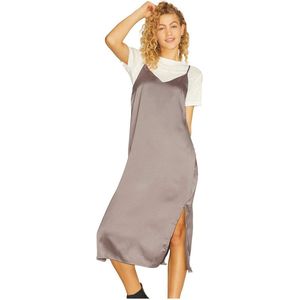 JACK & JONES - Jjxx Jxcleo Satin Dress - Brindle - Katoen