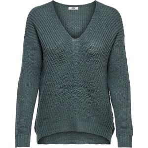Jacqueline de Yong Trui Jdynew Megan Pullover Knt Noos 15208245 North Atlantic/w Black P Dames