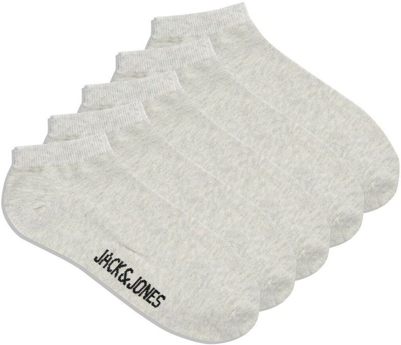 Jack & Jones Sneakersokken - Jacdongo - Zwart - Katoen - 5 Paar