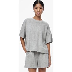 Pieces - Oversized T-Shirt - Zwart - 60% Katoen 40% Polyester
