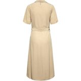 Pieces - Pcolivia SS - Midi-jurk - White Pepper