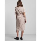 Pieces - Pcolivia SS - Midi-jurk - White Pepper