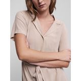 Pieces - Pcolivia SS - Midi-jurk - White Pepper