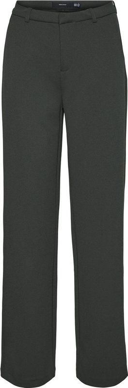 VERO MODA Vmzamira Mw Straight Pant Ga Noos stoffen broek voor dames, turf, M / 32L