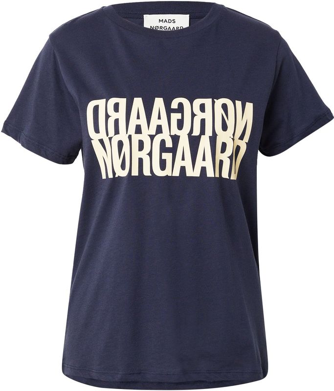 MADS NORGAARD COPENHAGEN - Shirt - Donkerblauw - T-shirt