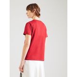 Mads Nørgaard - Trenda P Toppe & T-Shirts 205056 - T-shirt - Rood - Katoen