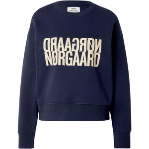 MADS NORGAARD COPENHAGEN - Sweatshirt - Donkerblauw - 'Tilvina'