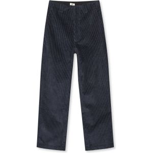 MADS NØRGAARD - COPENHAGEN - Corduroy Broek - Donkerblauw - Wide Leg
