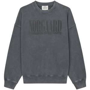 MADS NORGAARD COPENHAGEN - Sweatshirt - Donkergrijs - Compact Atli