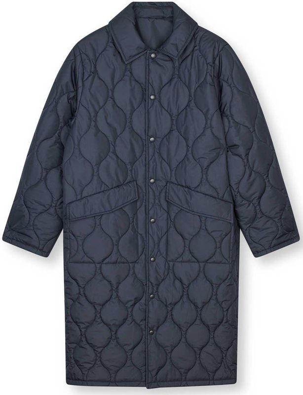 Mads Nørgaard - Clava Jackets 205154 - Gewatteerde Jas - Blauw