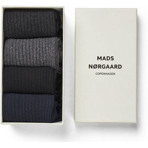 MADS NØRGAARD - COPENHAGEN - Sokken - Donkerblauw - Set van 4
