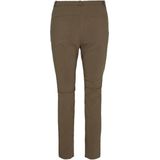 Chino Broek - Effen - Viscose - Slimfit - Mid Waist - 7/8 Lengte