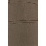 Chino Broek - Effen - Viscose - Slimfit - Mid Waist - 7/8 Lengte