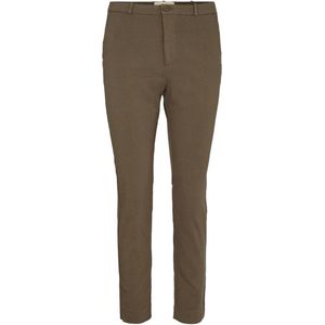 Freequent - Solvey-Ankle Broek - Zwart - Zachte Stof - Hoge Taille