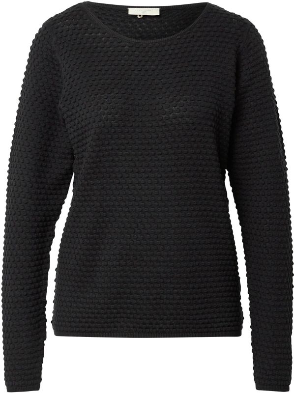 Gebreide Trui - Zwart - Met Brei-Knoop-Details