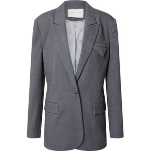 Copenhagen Muse - Casual Blazer - Grijs - Polyester Viscose Elastaan