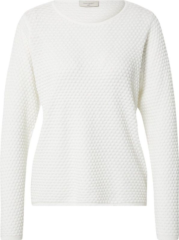 Freequent Trui Fqdodo Pu Dottie 124384 Off White Dames