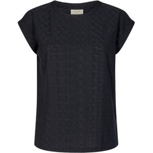 Zwart t-shirt Blond Flower Freequent