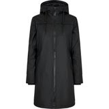 FREEQUENT - FQRAIN - Regenjas - Zwart - Waterafstotend