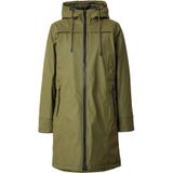 FREEQUENT FQRAIN - Regenjack - Olive Night - Waterafstotend - Met Capuchon