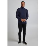 Knitwear Coltrui - Effen - Geribbelde Kraag - Lange Mouw