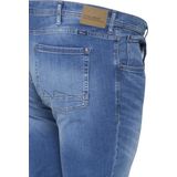 Jeansbroek - Slim Fit - Blauw - Katoen - 5-Pocket Look