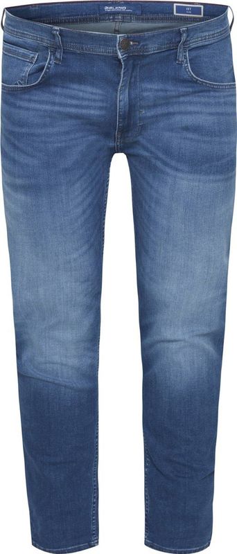 Jeansbroek - Slim Fit - Blauw - Katoen - 5-Pocket Look
