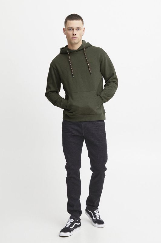 Hoodie - Effen - Sweatstof - Capuchon - Lange Mouw