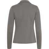 Ichi - Dames Blazer - Grijs - Polyester - Herfst/Winter Collectie