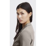 Ichi Blazer Dames - Neutraal - Tijdloos en Elegante Snit