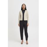 ICHI Korte Blazer Dames - Stretch - Doeskin - Regular Fit