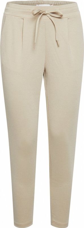 ICHI Sweatpants - Verkorte Pasvorm - Effen Design - Dames