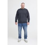 Sweater - Dark Navy - Regular Fit - Zonder Capuchon - Lange Mouwen