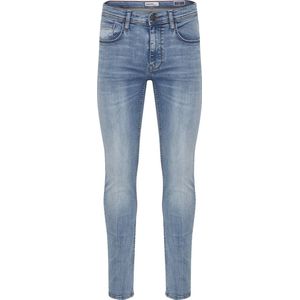 Denim - Jeans - Bleach Blue - Slim Fit - Met Riemlussen