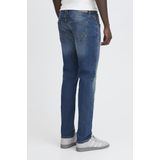 Jeans - Denim Middle Blue - Regular Fit - Riemlussen - Steekzakken