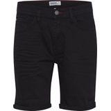 Denim Shorts - Blauw - 5-Pocketstijl - Normale Pasvorm - Middelhoge Tailleband