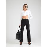 Soaked in Luxury - Slcorinne Pants - Pantalon - Zwart - Polyester/Viscose/Elastaan