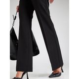 Soaked in Luxury - Slcorinne Pants - Pantalon - Zwart - Polyester/Viscose/Elastaan