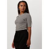 In Wear - Dagna - T-shirt - Zwart - Whisper White - Katoen - Elastaan