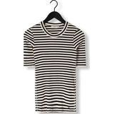 In Wear - Dagna - T-shirt - Zwart - Whisper White - Katoen - Elastaan