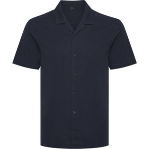 Matinique - Regular Fit Overhemd - Donkerblauw - Katoen